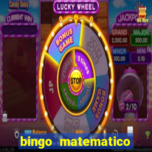 bingo matematico para ensino medio